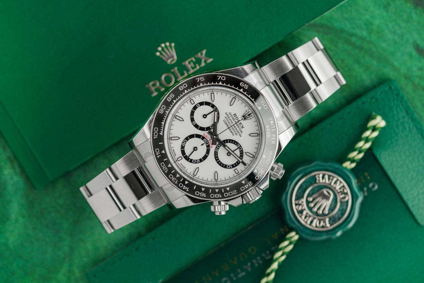 Rolex Daytona 126500LN White "Panda" Dial Stainless Steel 2025 Model NEW