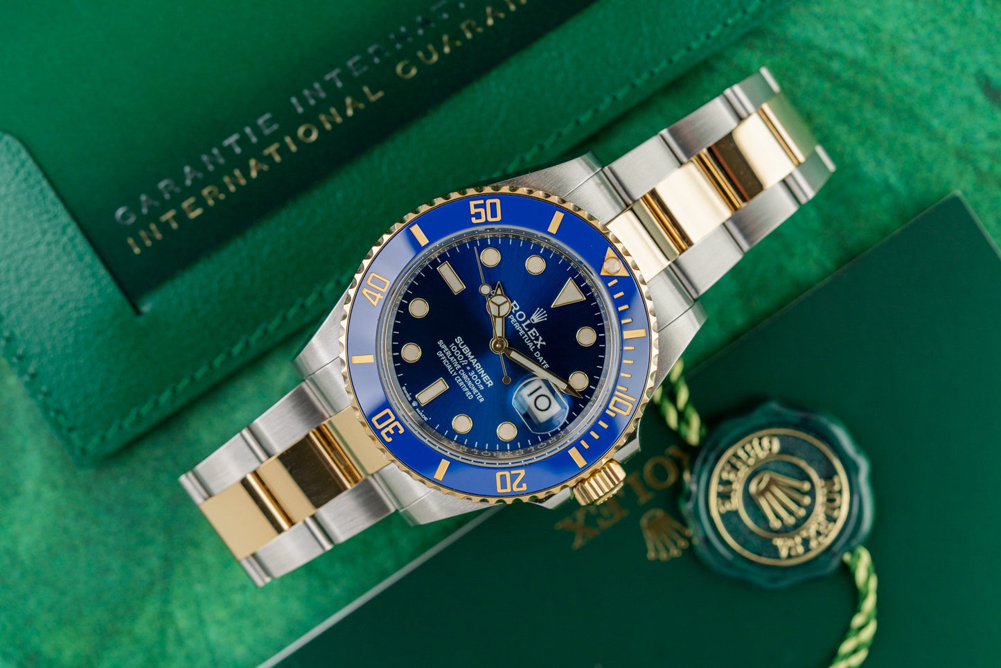 Rolex Submariner Date 41mm 126613LB Blue Dial Two Tone Yellow Gold 2022