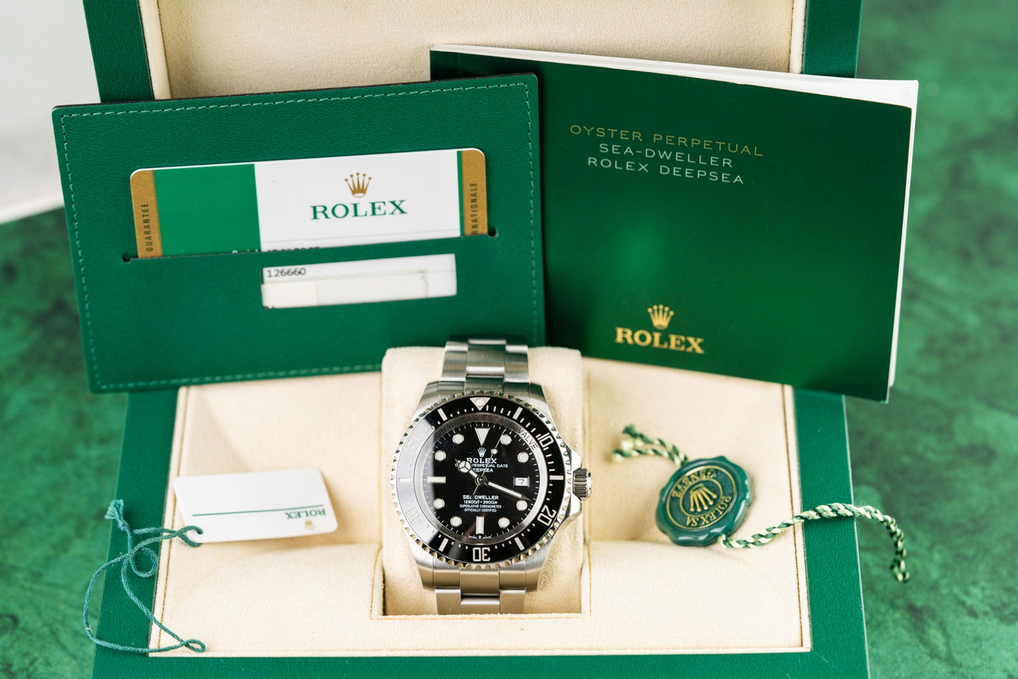 Rolex Sea-Dweller Deepsea Black 126660 Stainless Steel 2019 Model