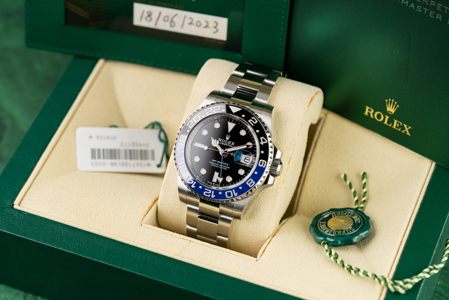 Rolex GMT-Master II 'Batman' 126710BLNR Stainless Steel 2023 Model