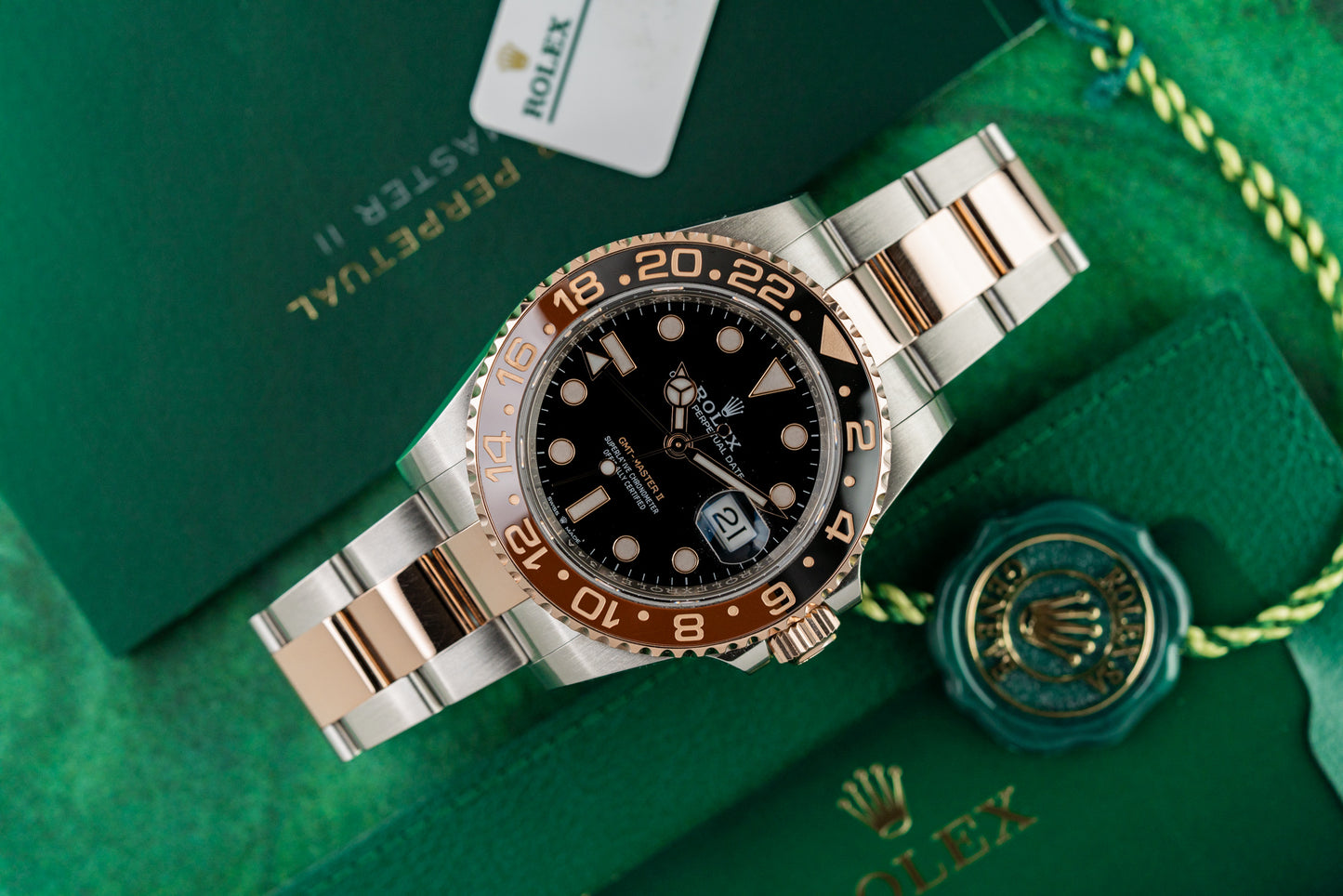 Rolex GMT-Master II 126711CHNR 'Rootbeer' Two Tone Rose Gold 2022 Model