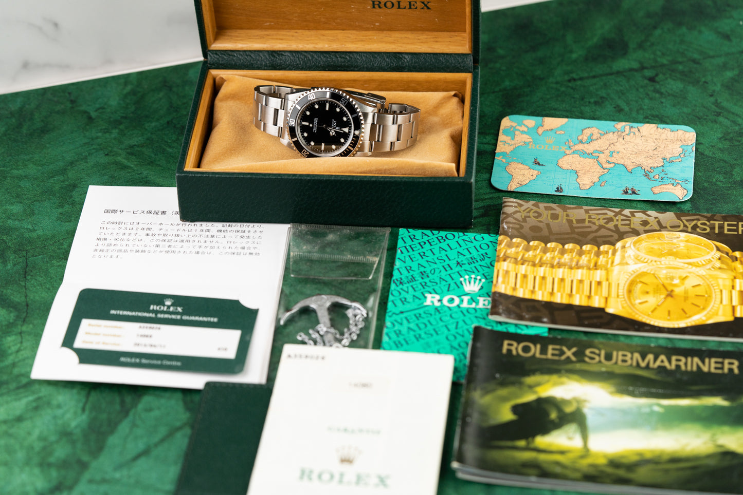 Rolex Submariner No Date 14060 Stainless Steel Black Dial 1998 Model