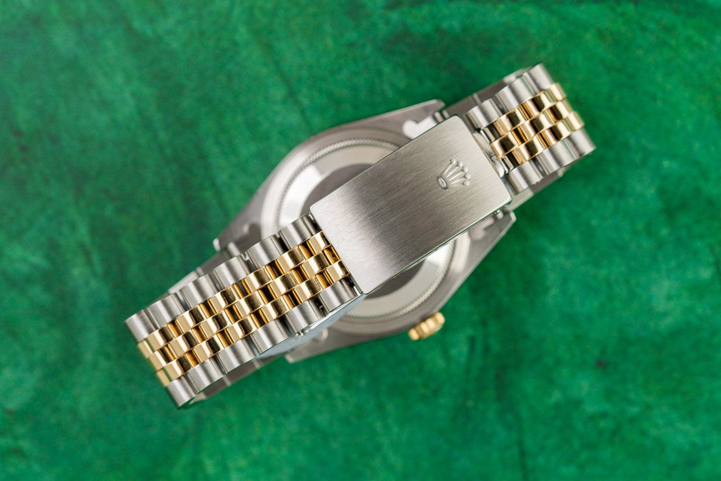 Rolex Datejust 36 Champagne Index Dial 16233 Two Tone Yellow Gold 1988