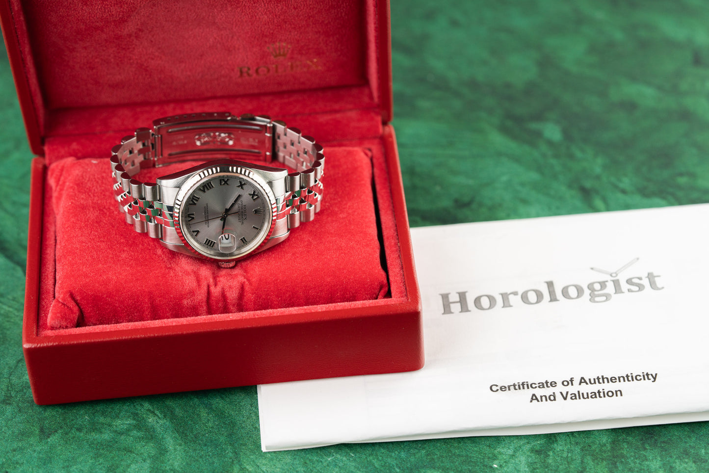 Rolex Datejust 36 16234 Watch and Box 2003 - The Watch Business Sydney