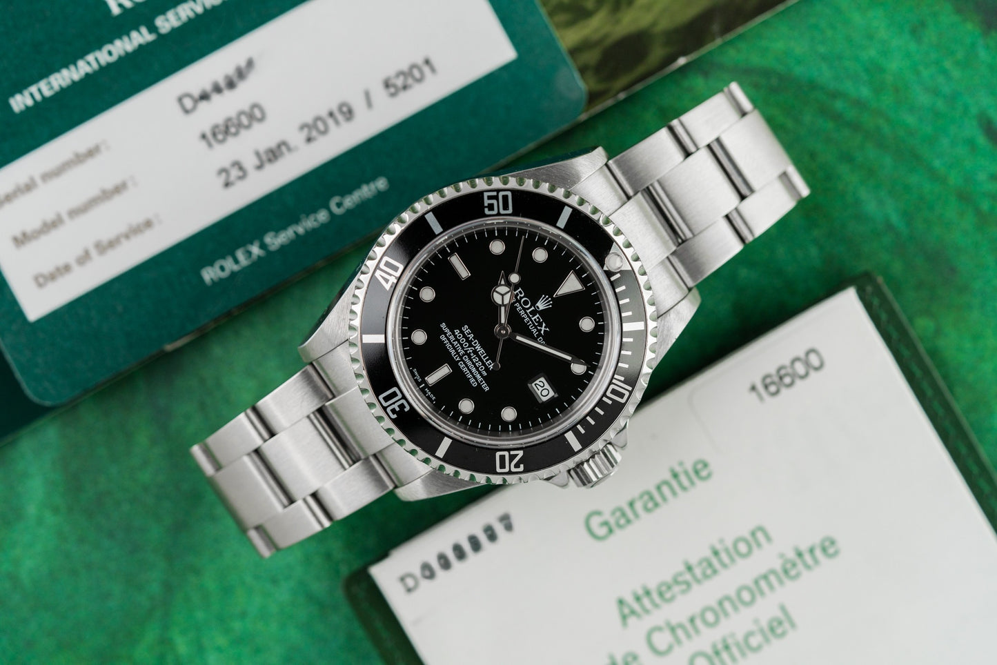 Rolex Sea-Dweller 16600 SD4K Stainless Steel Black Dial 2006