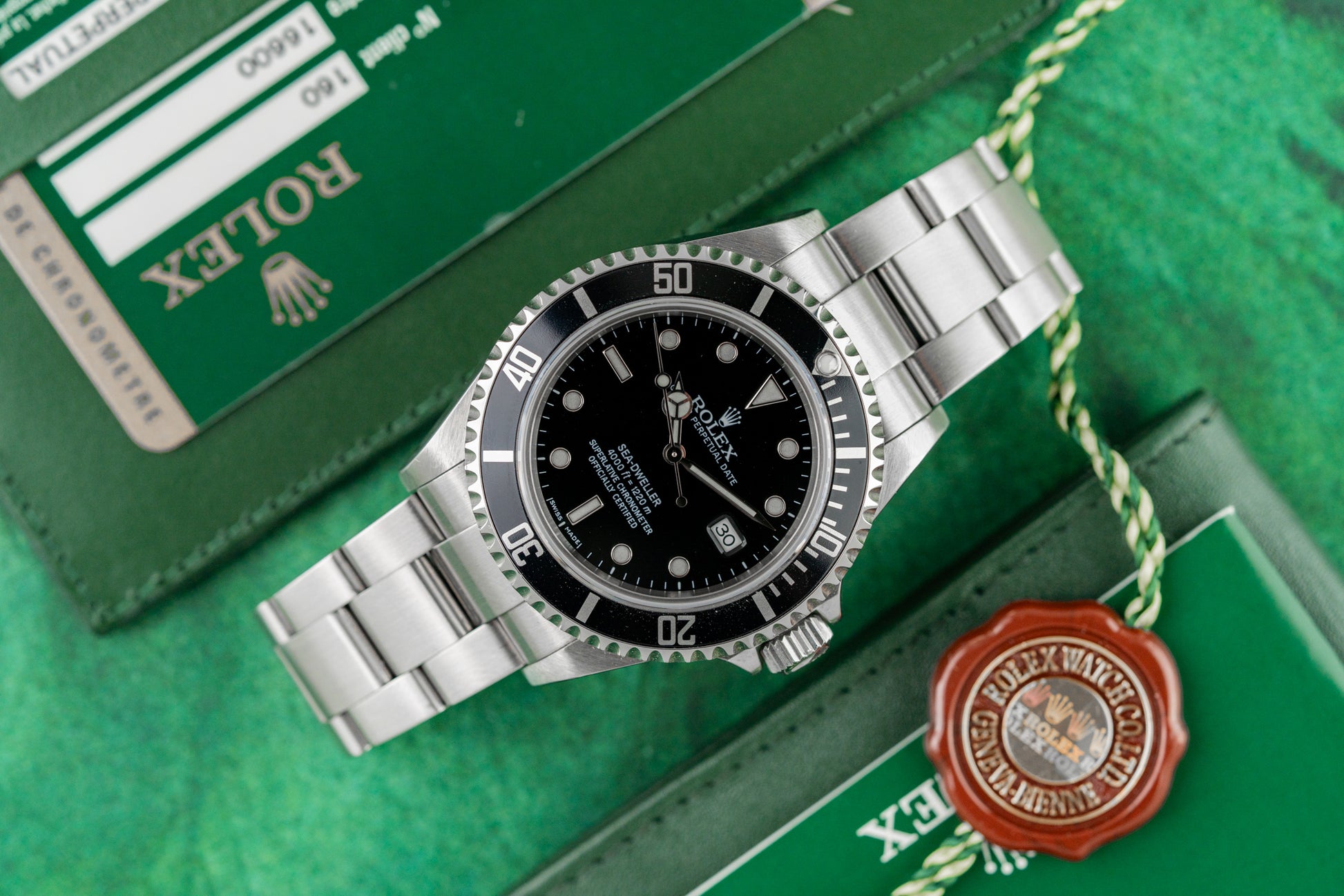 Rolex Sea-Dweller 16600 SD4K Stainless Steel Black Dial 2008 Model