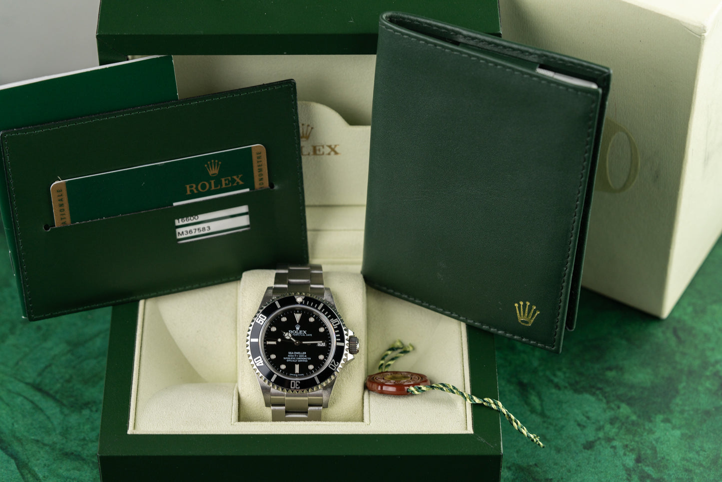 Rolex Sea-Dweller 16600 SD4K Stainless Steel Black Dial 2008 Model