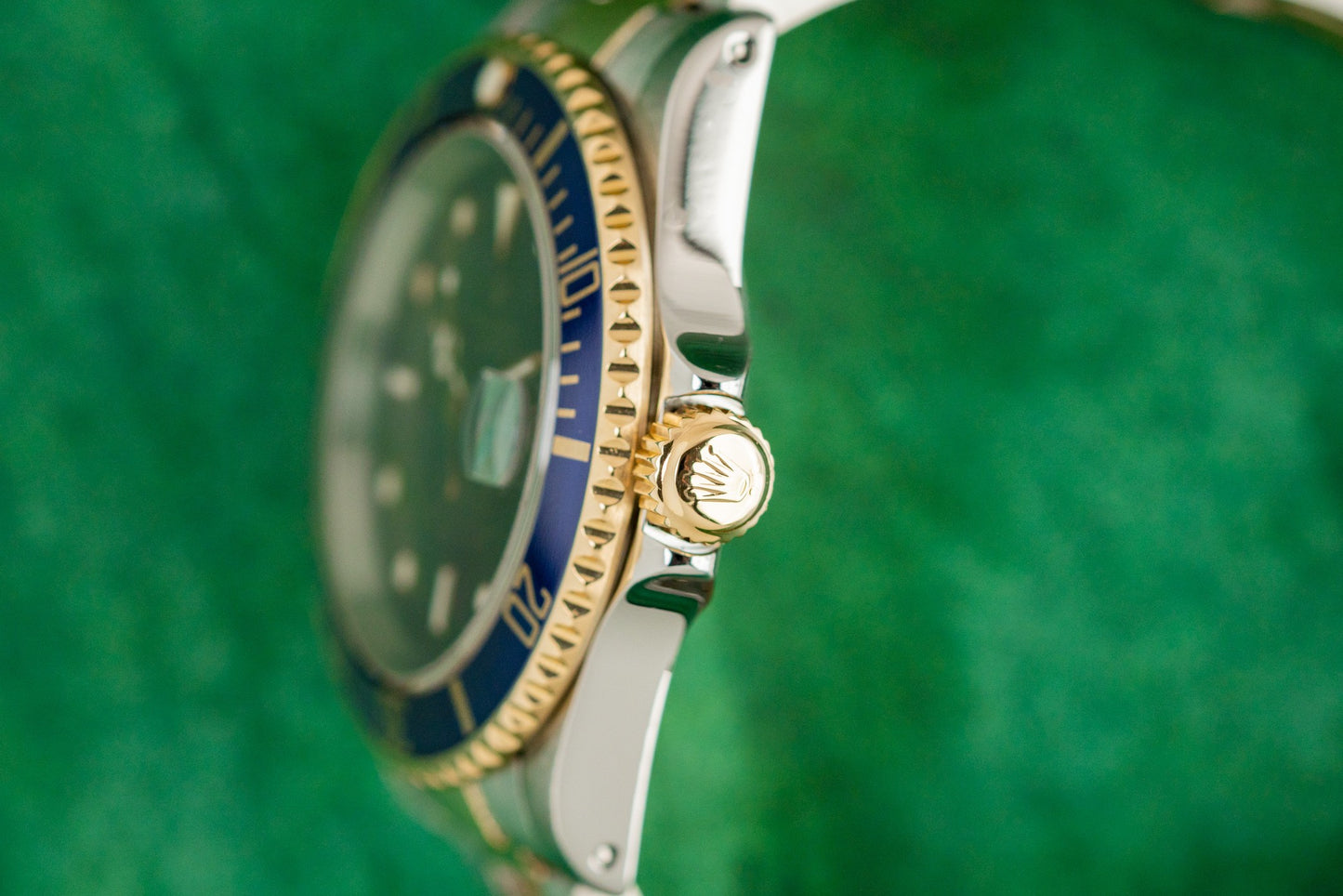 Rolex Submariner Date 16613LB Blue Dial Purple Hue W Serial 1994 Model