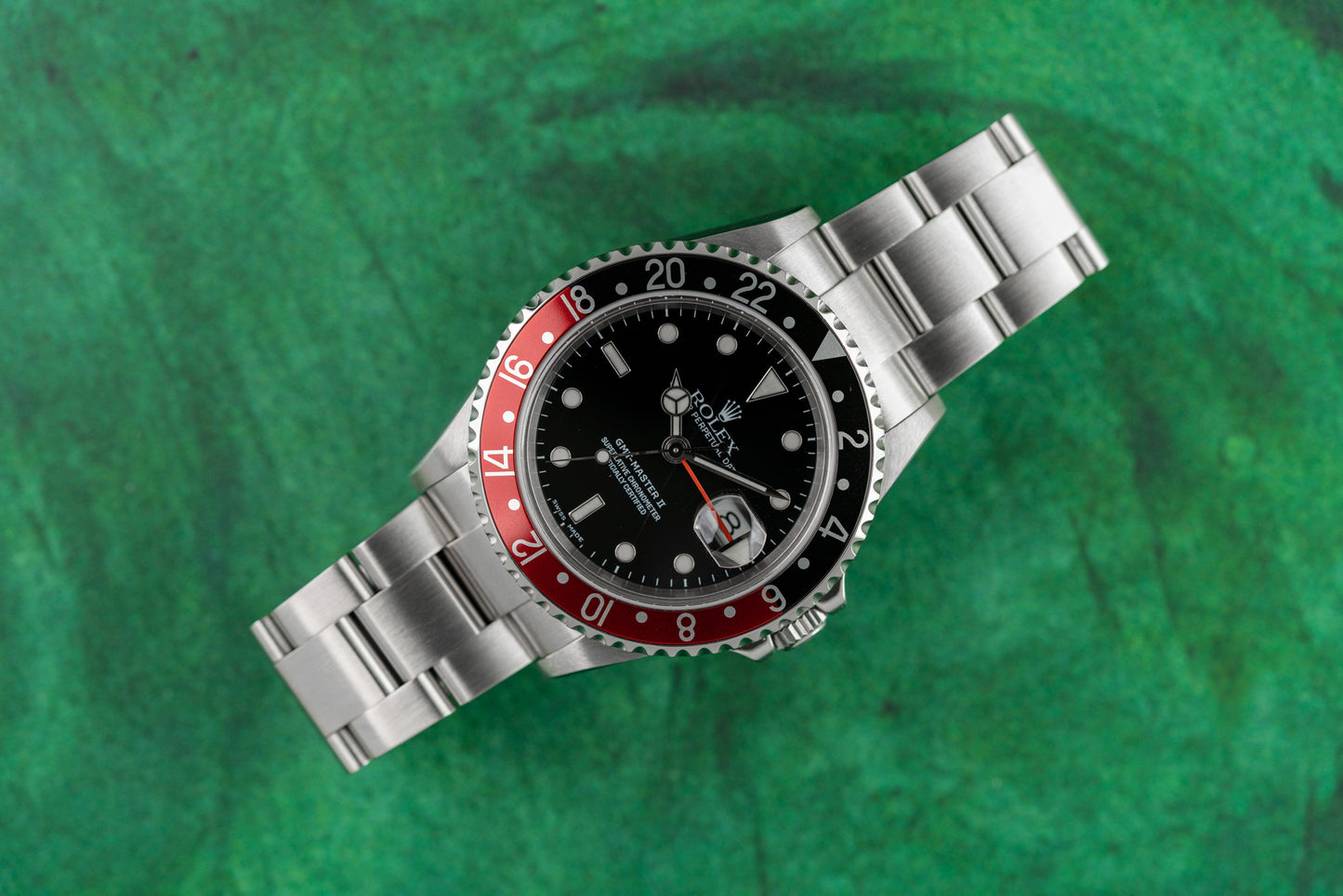 Rolex GMT-Master II 'Coke' 16710 Stainless Steel Black Dial 2003 Model