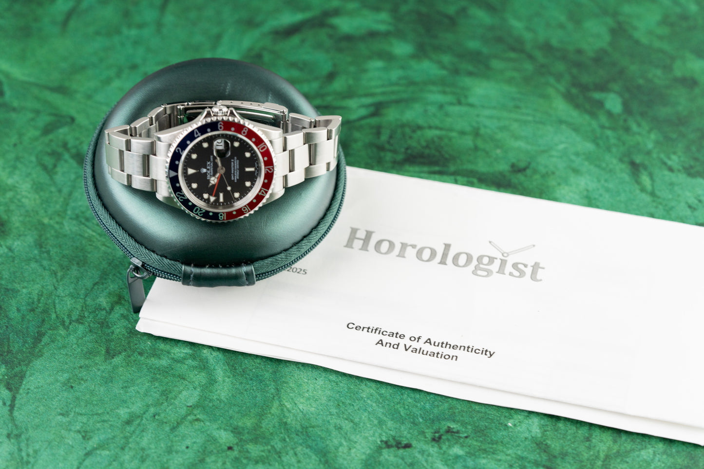 Rolex GMT Master II 'Pepsi' Bezel 16710 Stainless Steel 2005 Model