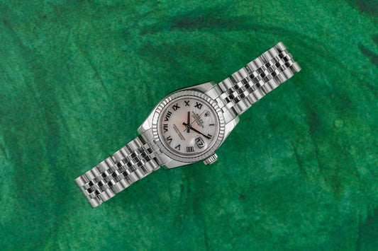 Rolex Lady-Datejust 26 Mother Of Pearl Dial 179174 Stainless Steel 2005 Model