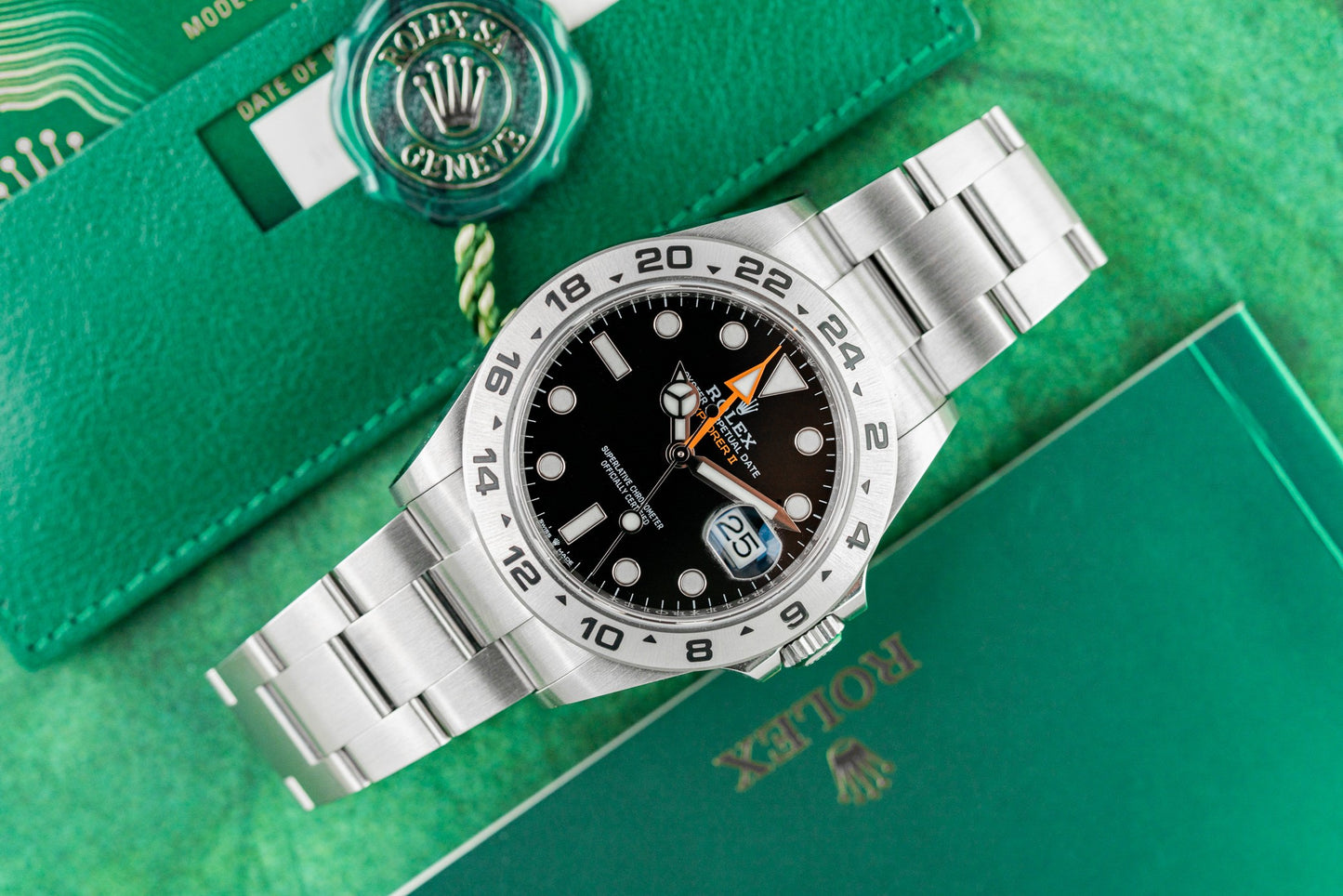 Rolex Explorer II 226570 Black Dial Stainless Steel 2021 Model