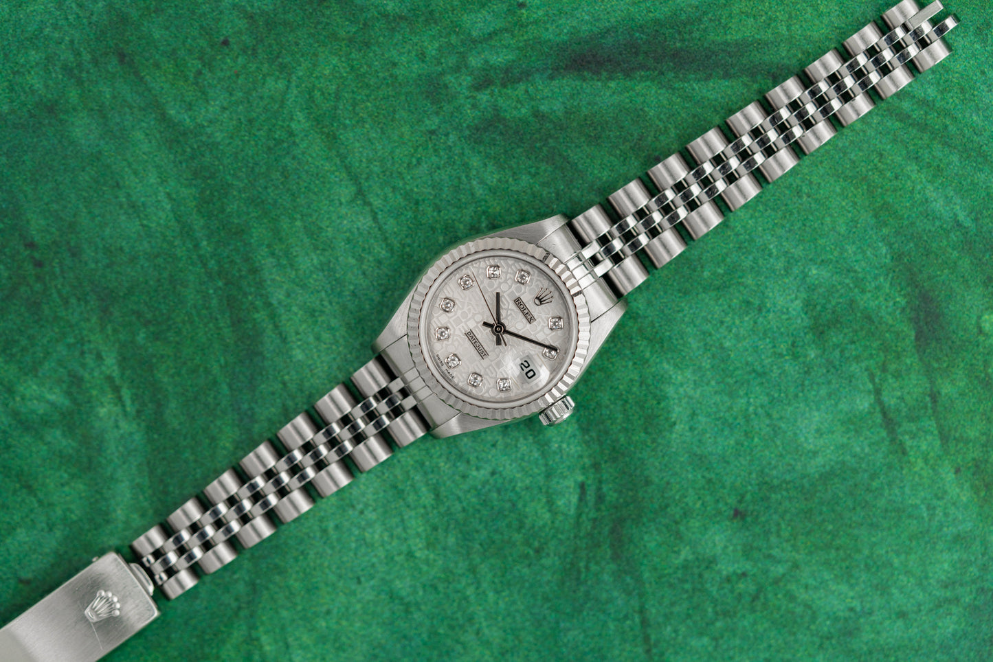Rolex Lady-Datejust 26 Computer Diamond Dial 79174 Stainless Steel 2000 Model