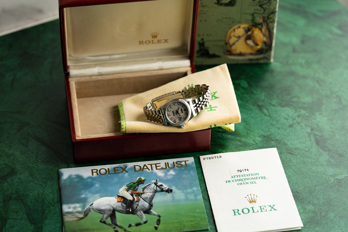 Rolex Lady-Datejust 26 Computer Diamond Dial 79174 Stainless Steel 2000 Model