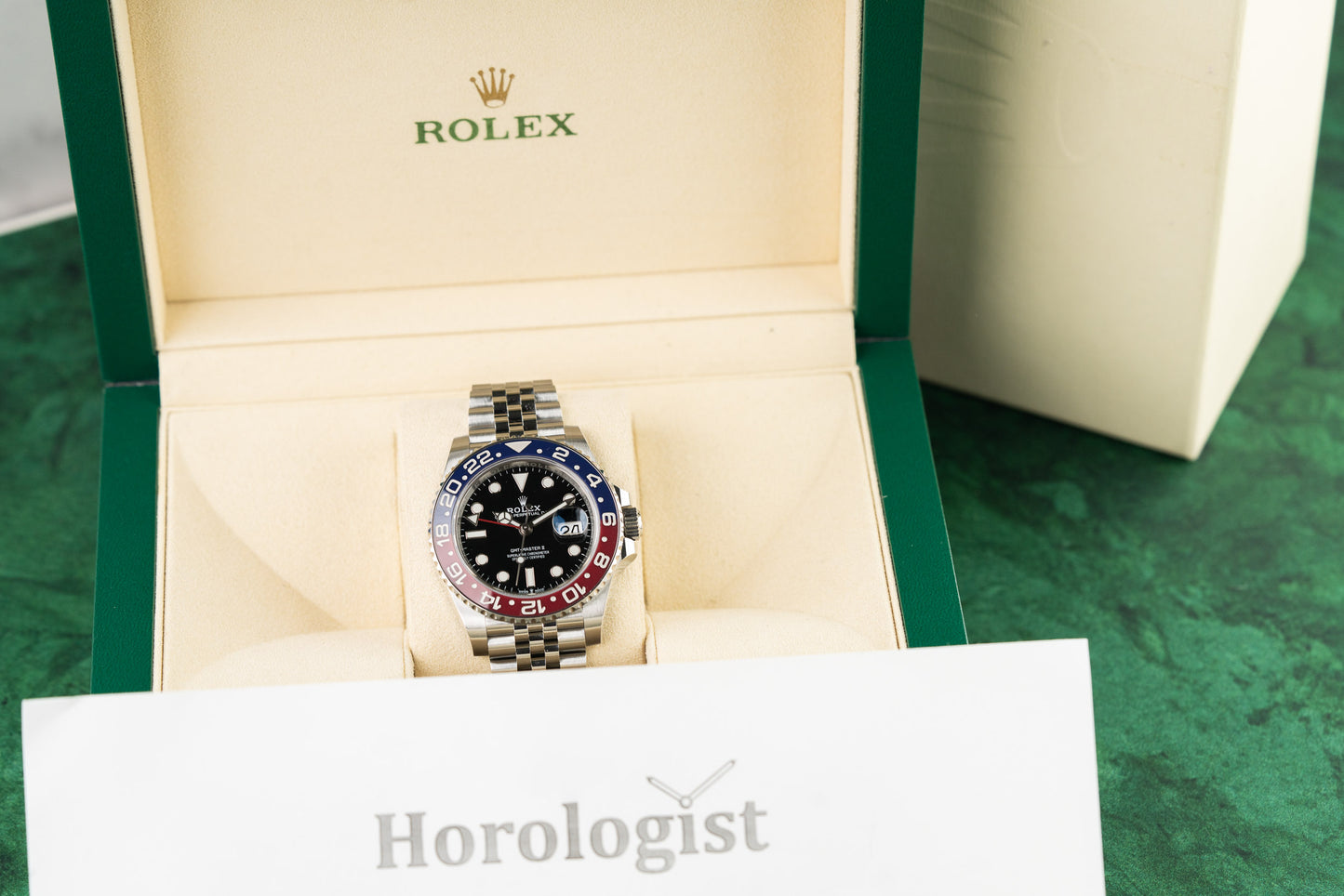 Rolex GMT-Master II 126710BLRO Pepsi Black Dial Box and Certificate of Authenticity - The Watch Business Sydney