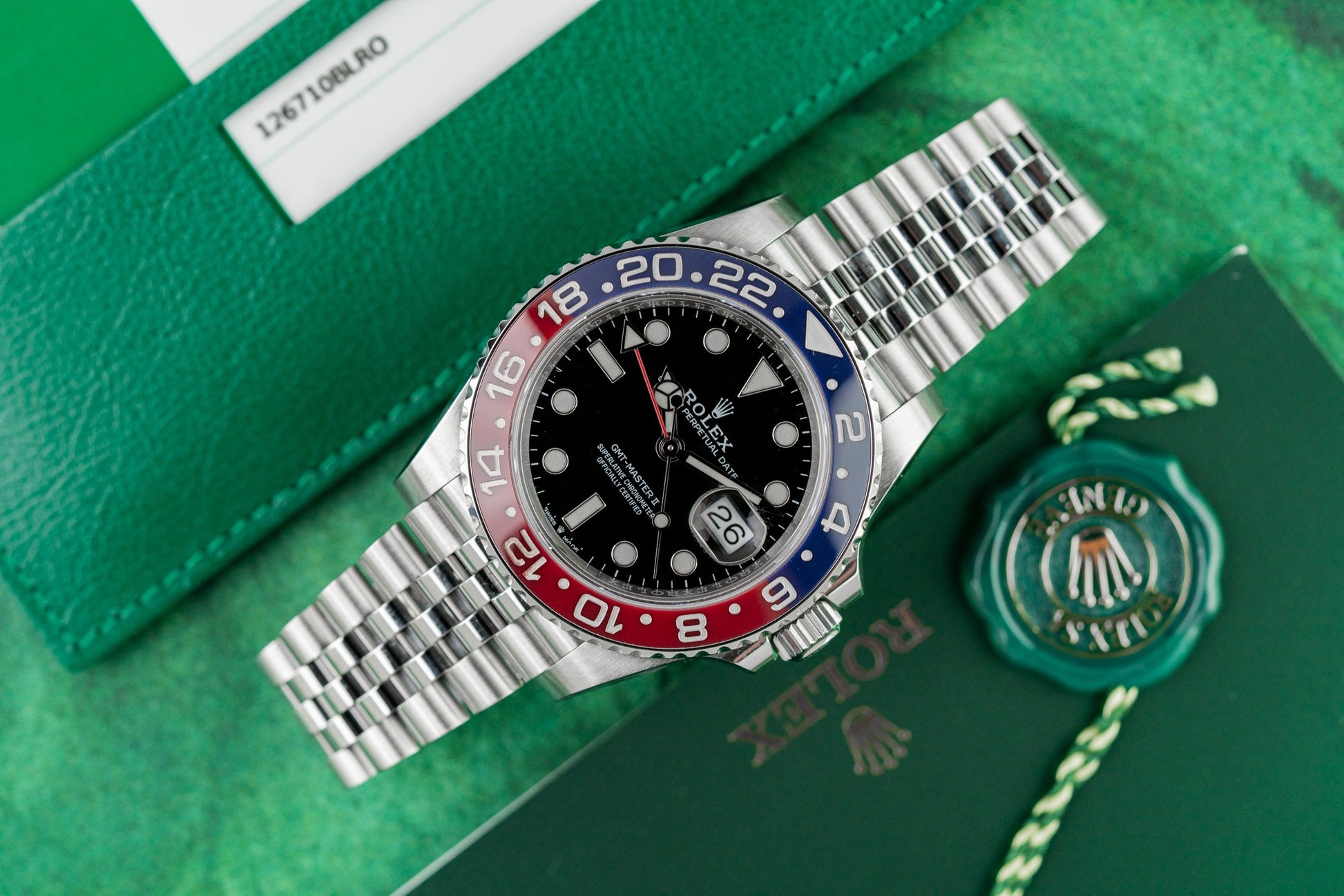 Rolex GMT-Master II 126710BLRO 'Pepsi' Jubilee Bracelet 2020 Model