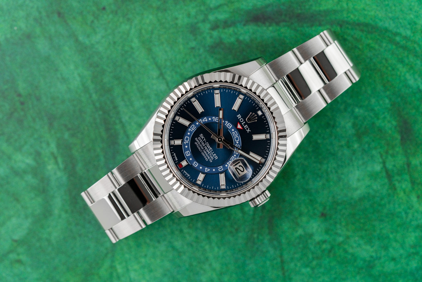 Rolex Sky-Dweller 326934 Blue Dial Stainless Steel 2022 Model