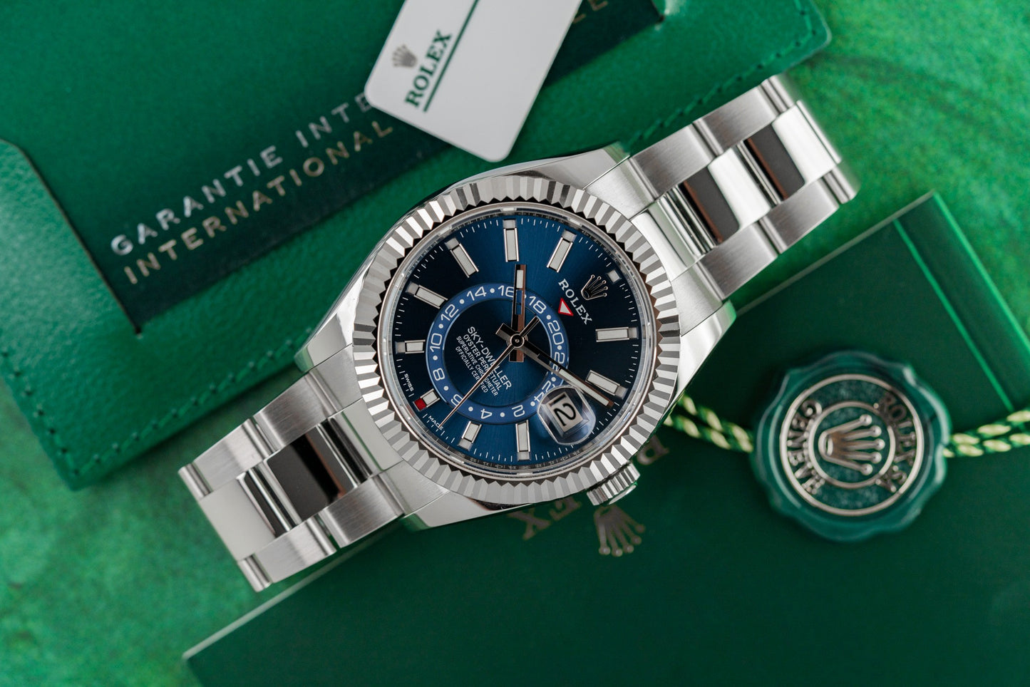 Rolex Sky-Dweller 326934 Blue Dial Stainless Steel 2022 Model