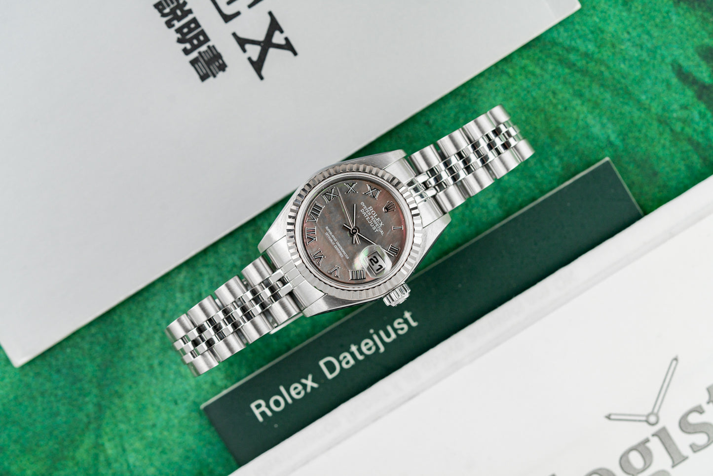 Rolex Lady-Datejust 26 Mother Of Pearl Dial 79174 Stainless Steel 2003 Model