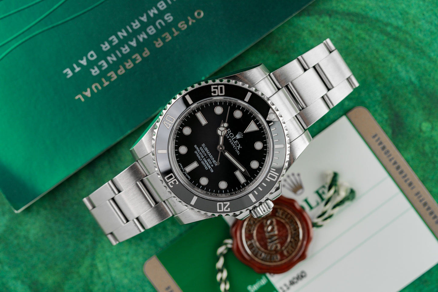 Rolex Submariner No Date 114060 Stainless Steel 2014 Model