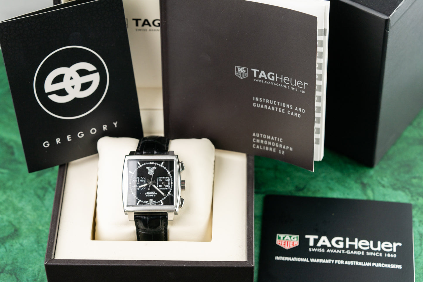 TAG Heuer Monaco CAW2110.FC6177 Stainless Steel Black Dial 2016 Model