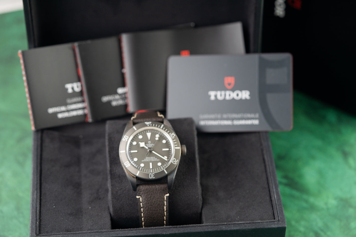 Tudor Black Bay Fifty-Eight 79010SG Silver Case Leather Strap 2021 Model