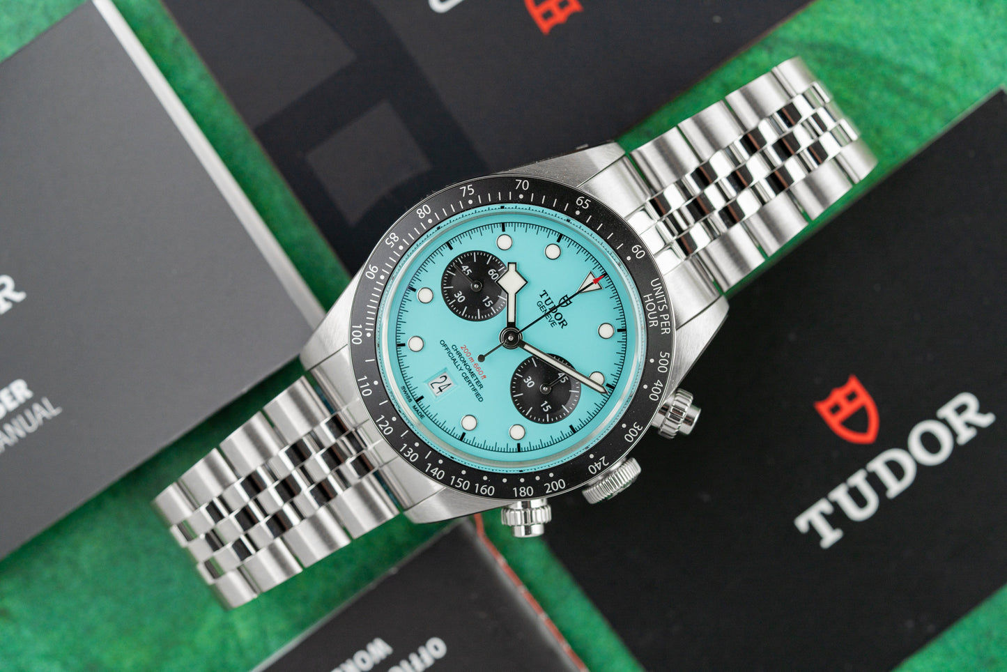 Tudor Black Bay Chrono M79360N-0024 Flamingo Blue 2025 Model