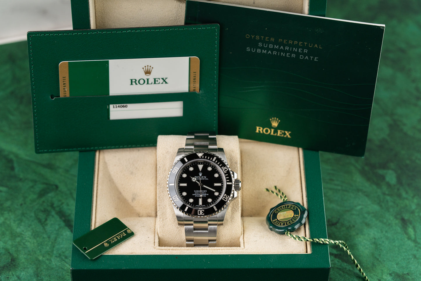 Rolex Submariner No Date 114060 Stainless Steel 2015 Model