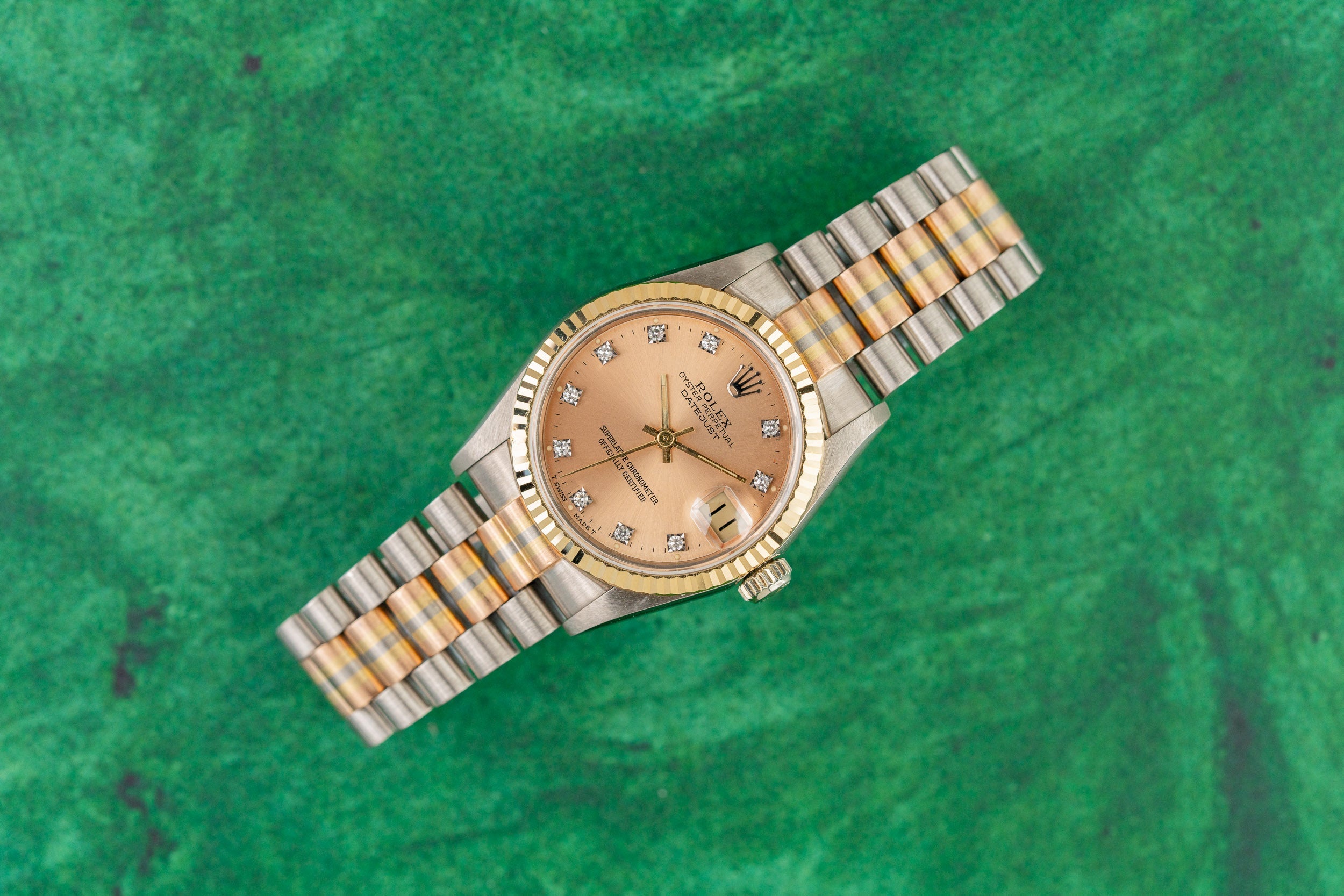 Rolex Datejust 31 68279 Tridor Three Colour Gold | TWB Sydney