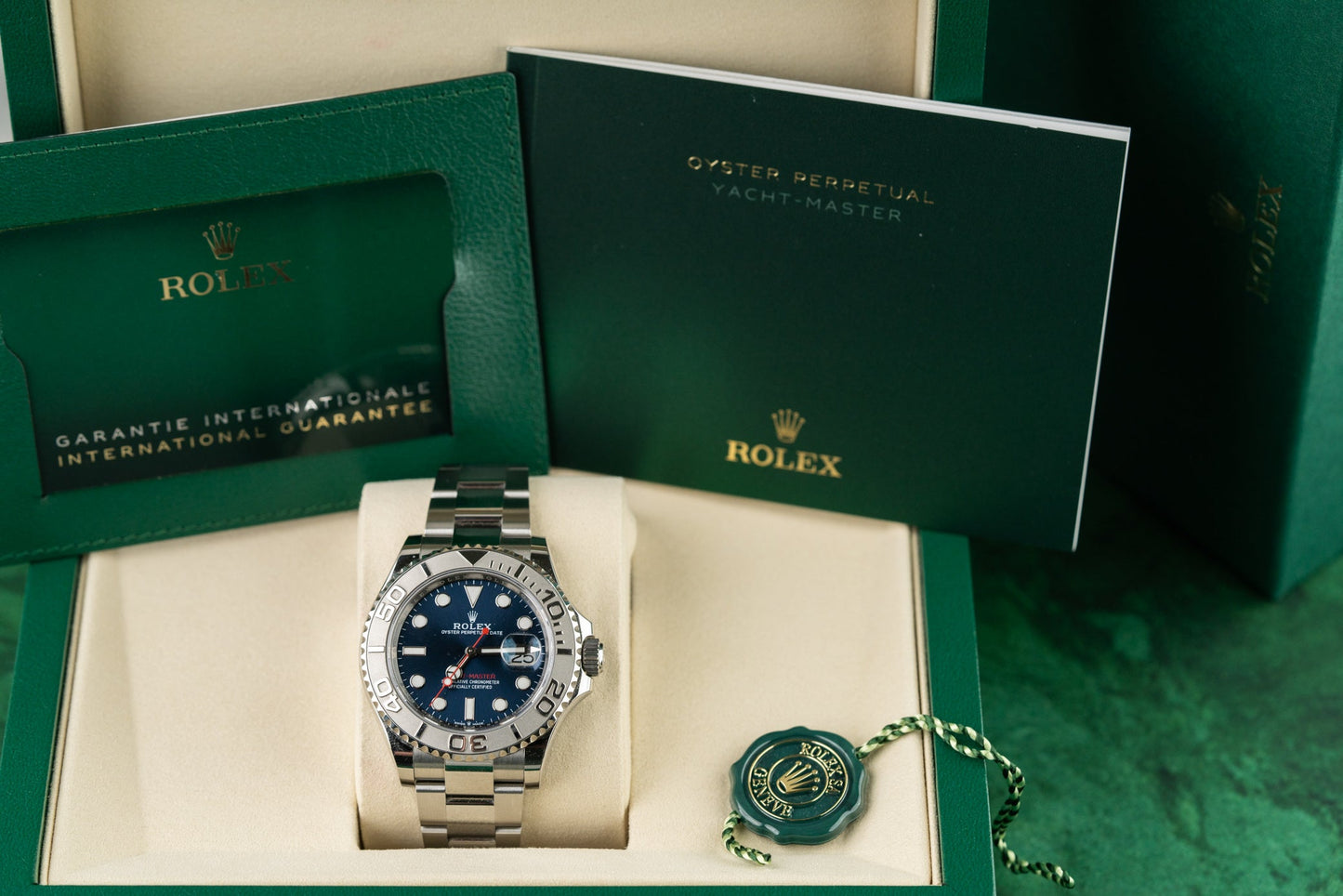 Rolex Yacht-Master 40 Blue Dial 126622 full set box and papers — Pre-Owned Rolex Sydney