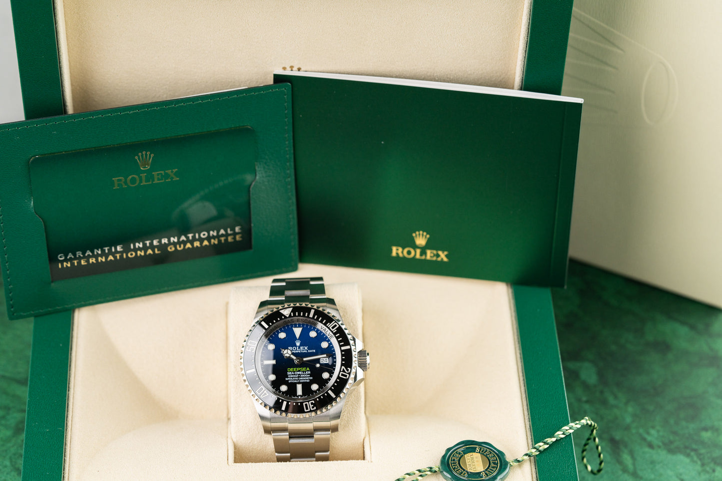Rolex Sea-Dweller Deepsea 126660 Oyster Stainless Steel Glidelock Bracelet - The Watch Business Sydney