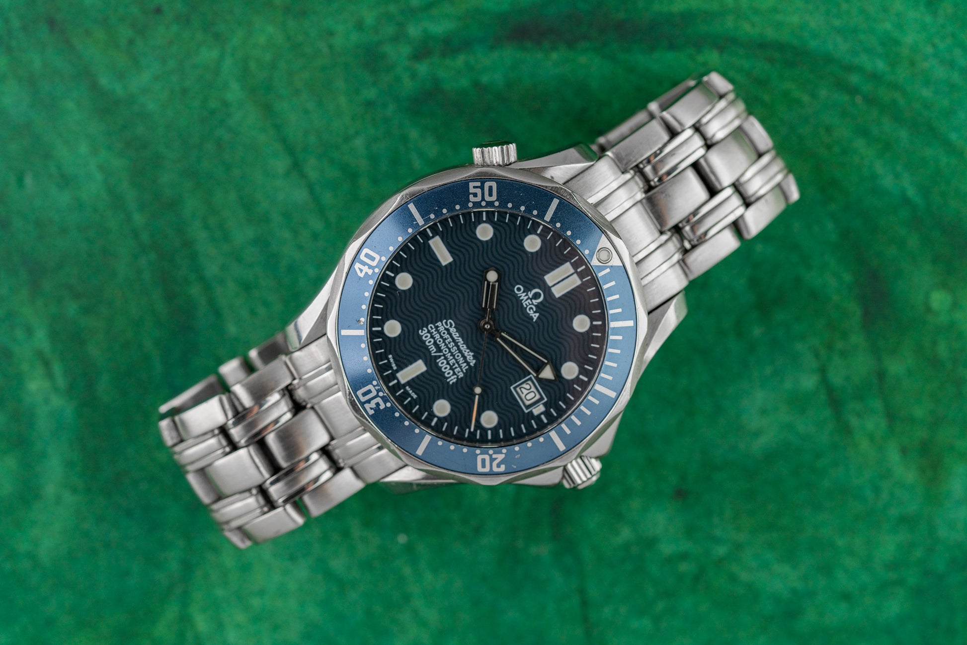 Omega Seamaster Professional 2531.80 Stainless Steel Blue 2010 The Watch Business Sydney