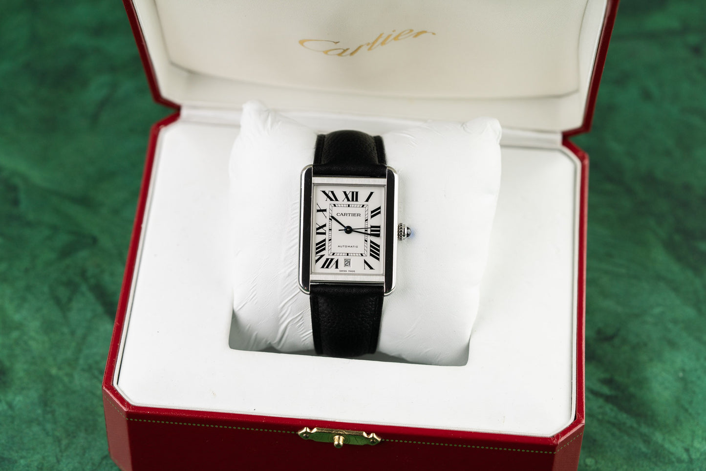 Cartier Tank Solo XL WSTA0029 Box Full Set 2017 The Watch Business Sydney