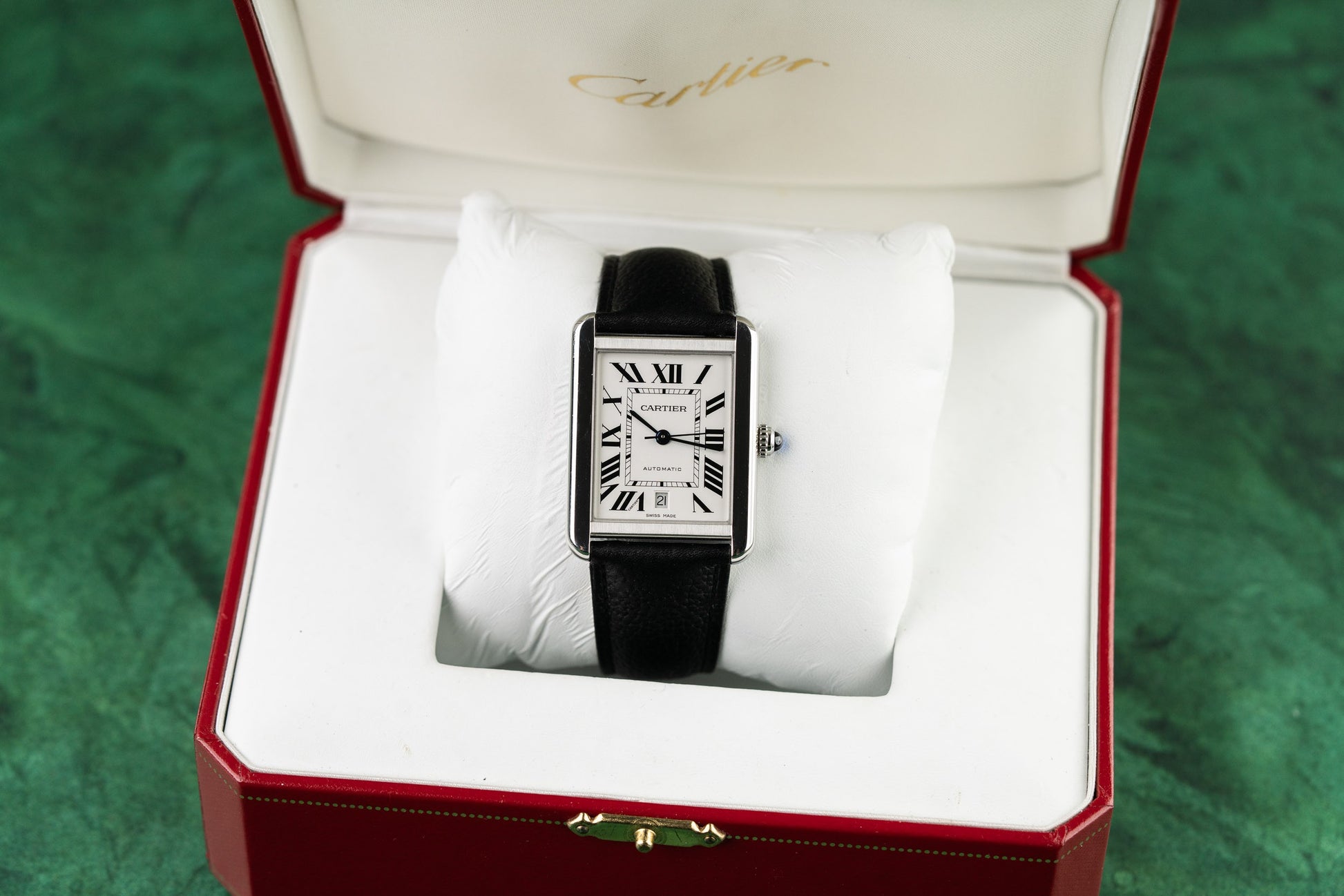 Cartier Tank Solo XL WSTA0029 Box Full Set 2017 The Watch Business Sydney