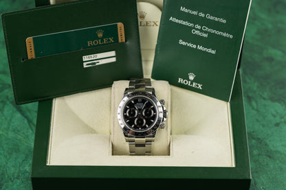 Rolex Daytona 116520 Warranty Card Wallet The Watch Business Sydney