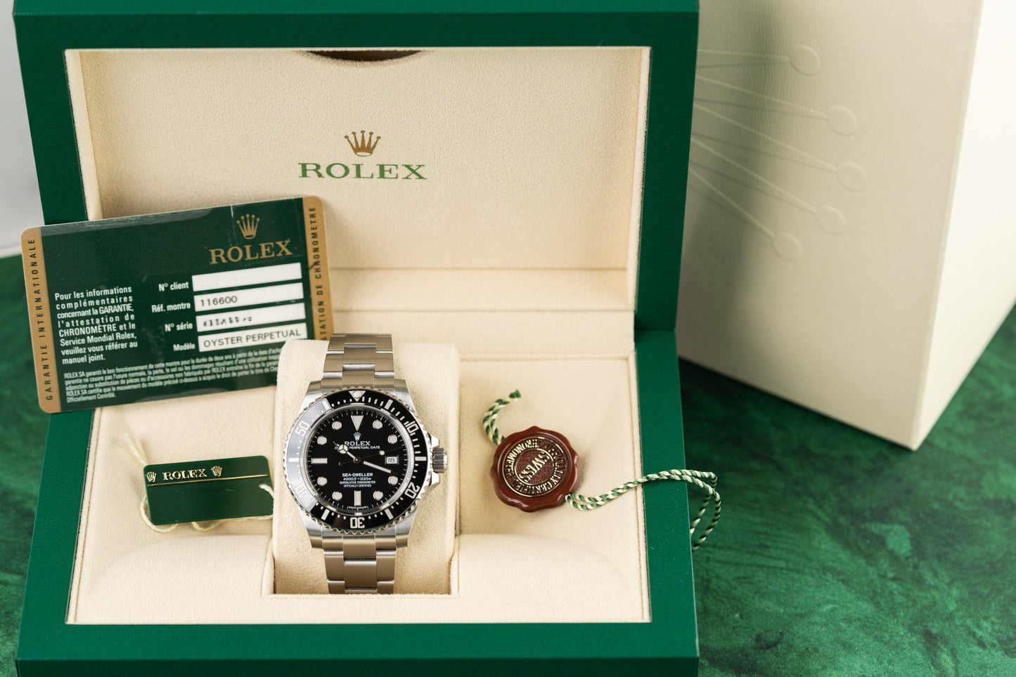 Rolex Sea-Dweller 4000 116600 Oyster Bracelet Stainless Steel The Watch Business Sydney