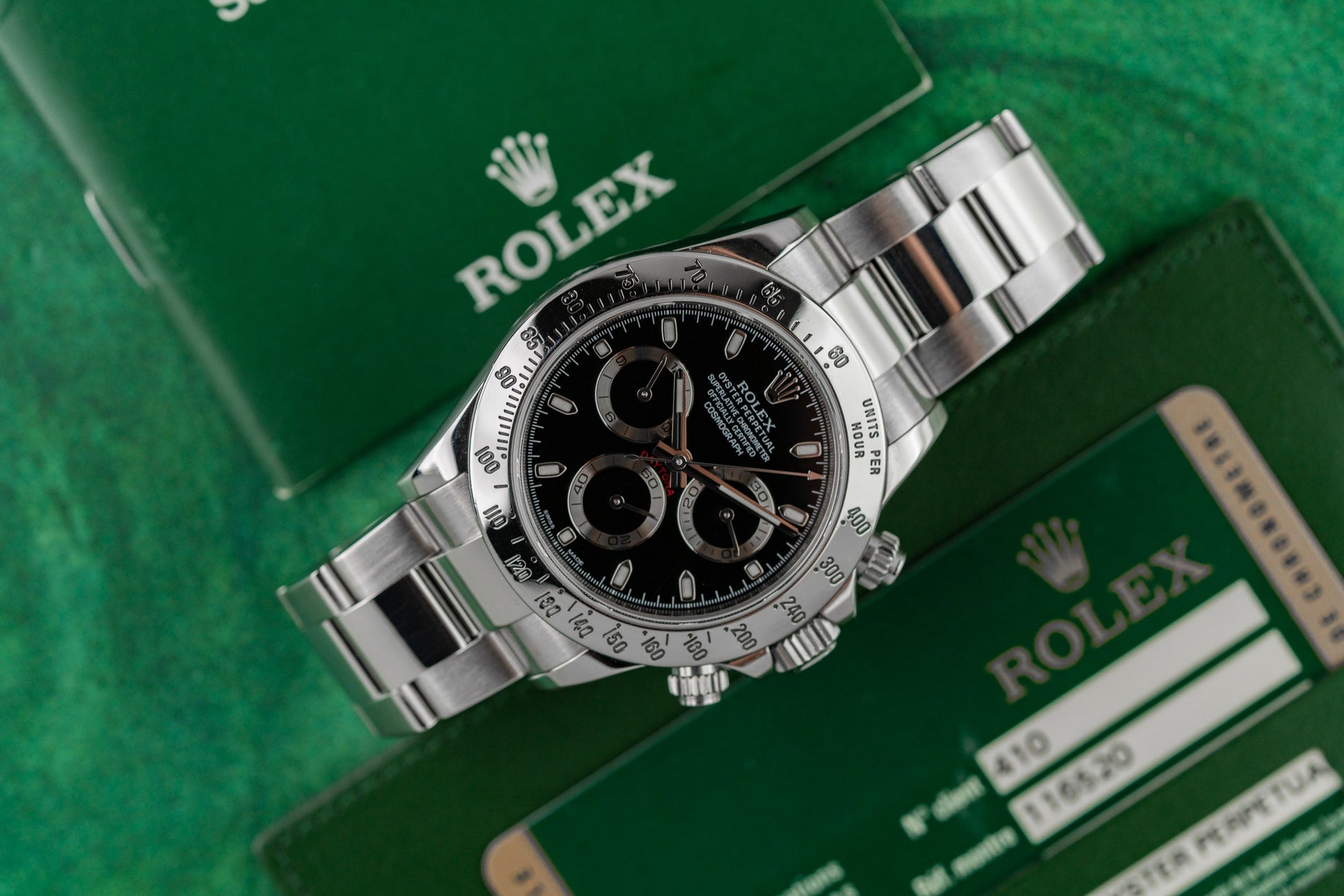 Rolex Daytona 116520 Stainless Steel Case The Watch Business Sydney