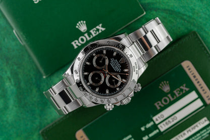Rolex Daytona 116520 Stainless Steel Case The Watch Business Sydney