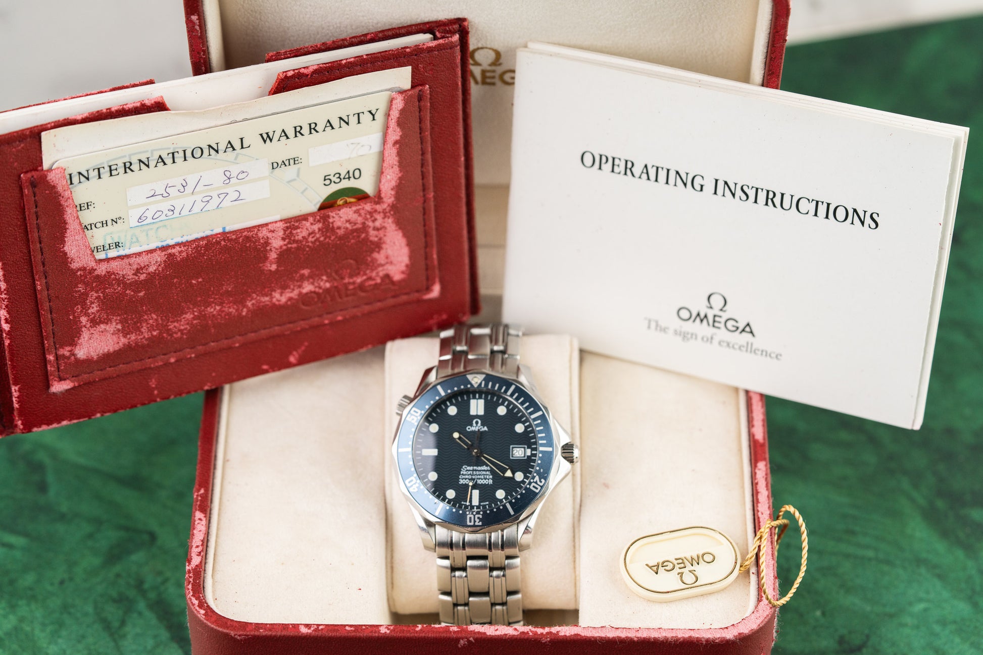 Omega Seamaster Professional 2531.80 Full Set 2010 The Watch Business Sydney