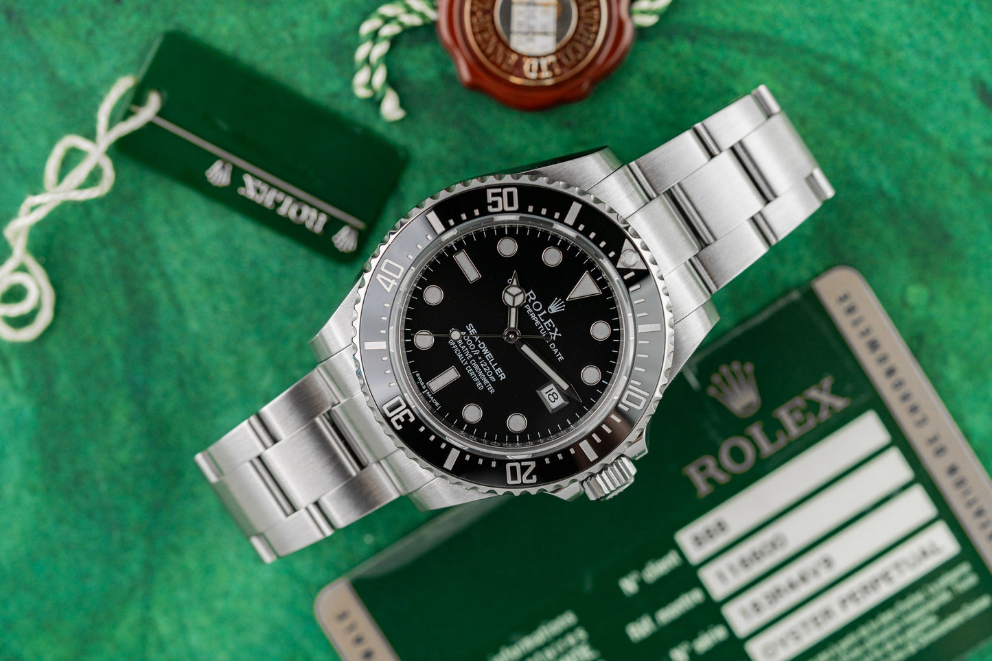 Rolex Sea-Dweller 4000 116600 Black Dial Red Text Sydney CBD