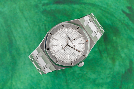 Audemars Piguet Royal Oak 15400ST.OO.1220ST.02 White Dial 2017 Model