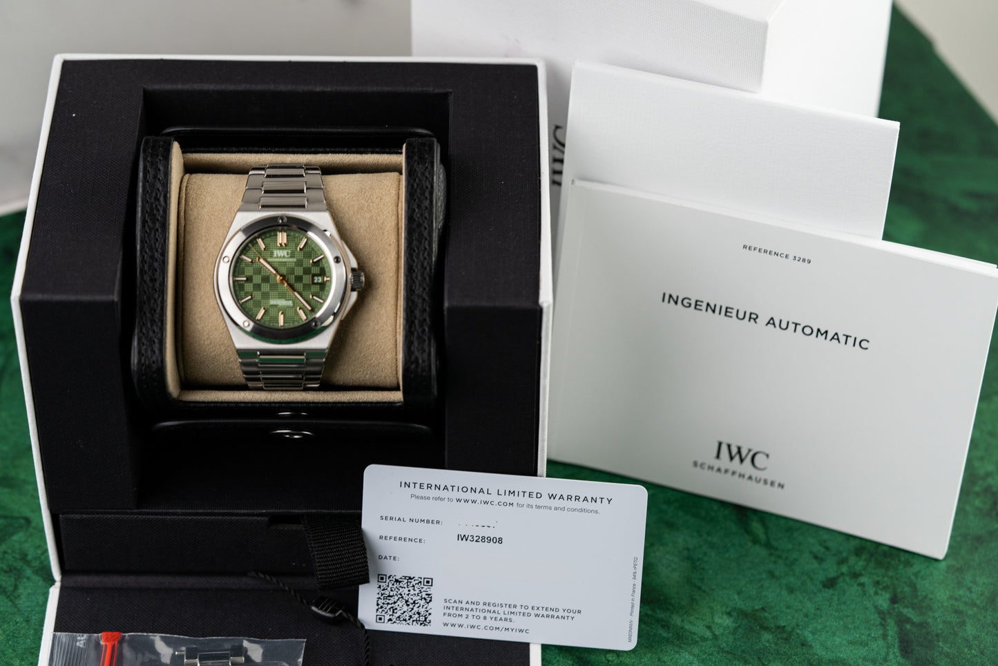 IWC Ingenieur IW328908 Automatic 40 Green Dial 2025 Model