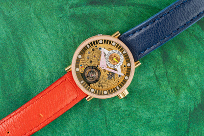 Alain Silberstein Tourbillon Volant TMA3-002 Skeleton Dial Flying Tourbillon - The Watch Business Sydney