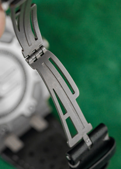 Audemars Piguet Royal Oak Offshore Barrichello II 26078IO Black Dial Folding Clasp - The Watch Business Sydney