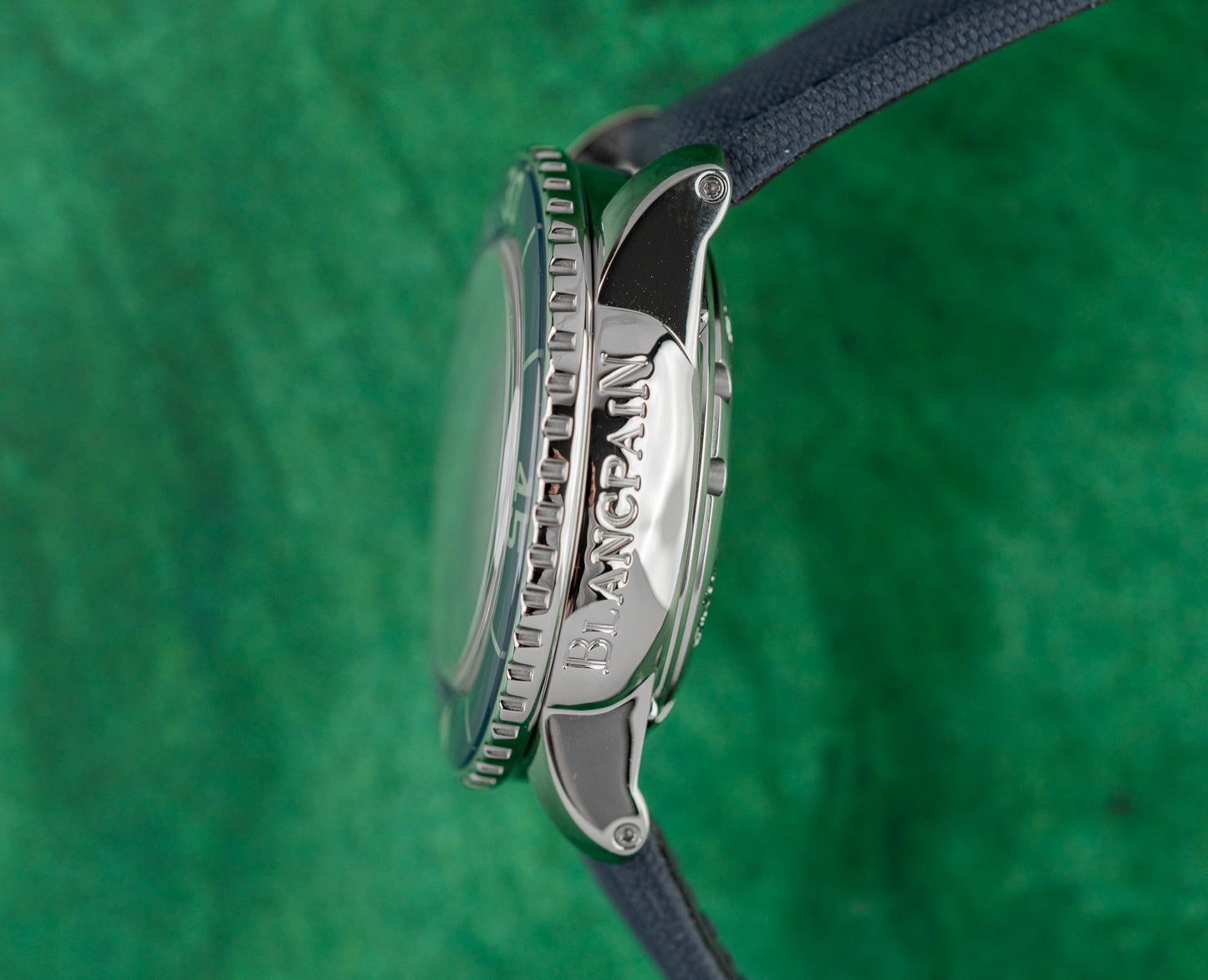 Blancpain Fifty Fathoms Flyback 5066F-1140-52B Blue Dial Sail Canvas Strap - Sydney