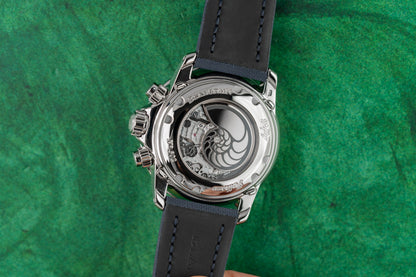Blancpain Fifty Fathoms Flyback 5066F-1140-52B Blue Dial Full Set Box and Papers - Sydney