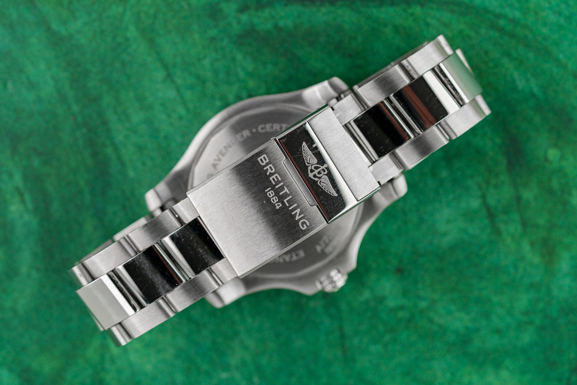 Breitling Avenger Automatic 43 A17318101B1A1 Black Dial Stainless Steel Case - The Watch Business Sydney CBD
