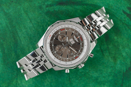 Breitling Bentley 6.75 Bronze Dial A4436212 Stainless Steel 2006 Model