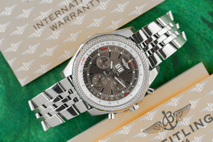 Breitling Bentley 6.75 Bronze Dial A4436212 Stainless Steel 2006 Model