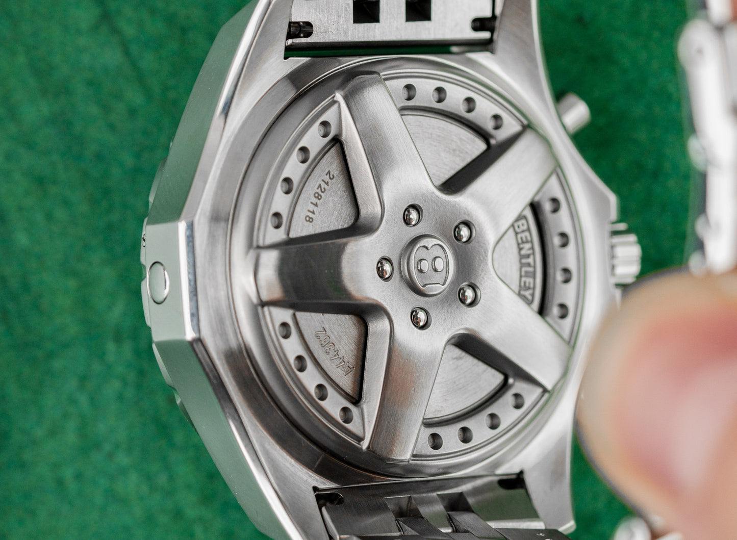 Breitling Bentley 6.75 Bronze Dial A4436212 Stainless Steel 2006 Model